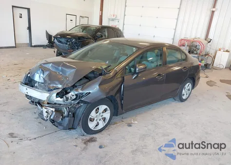 2014 Honda Civic Lx z USA, uszkodzony, nr VIN 19XFB2F50EE268872